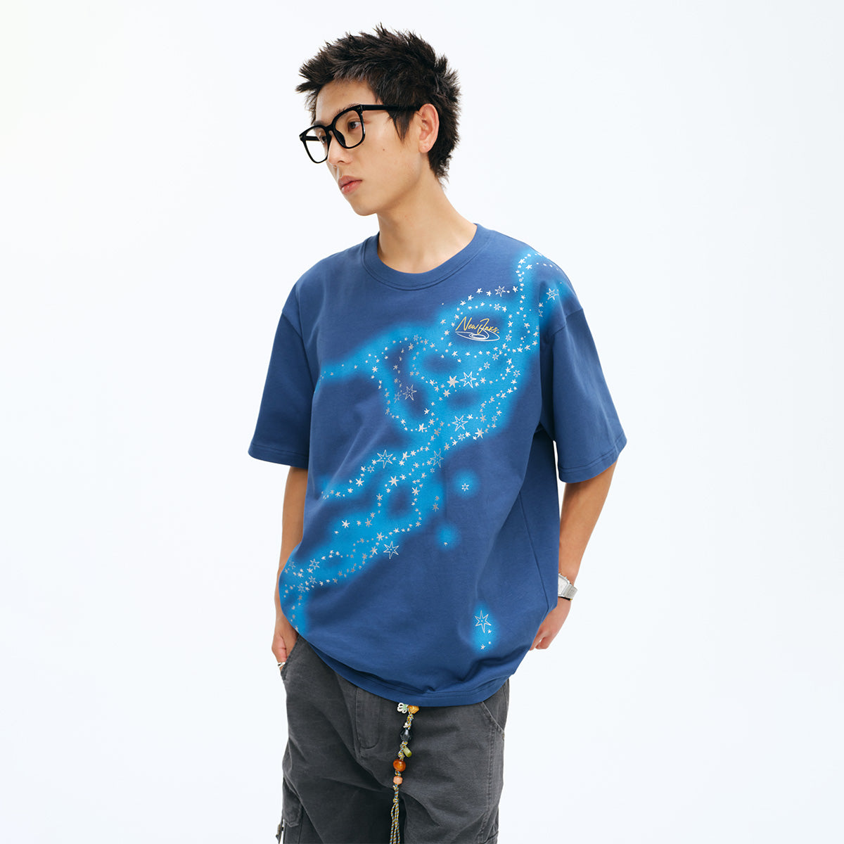 NewJNXS Counting Stars Oversized Tee