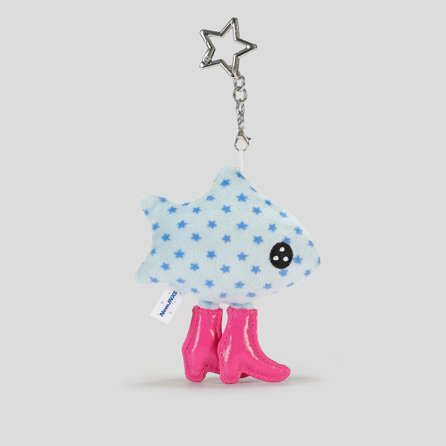 NewJNXS World High-Heel Fish Plush Bag Charm