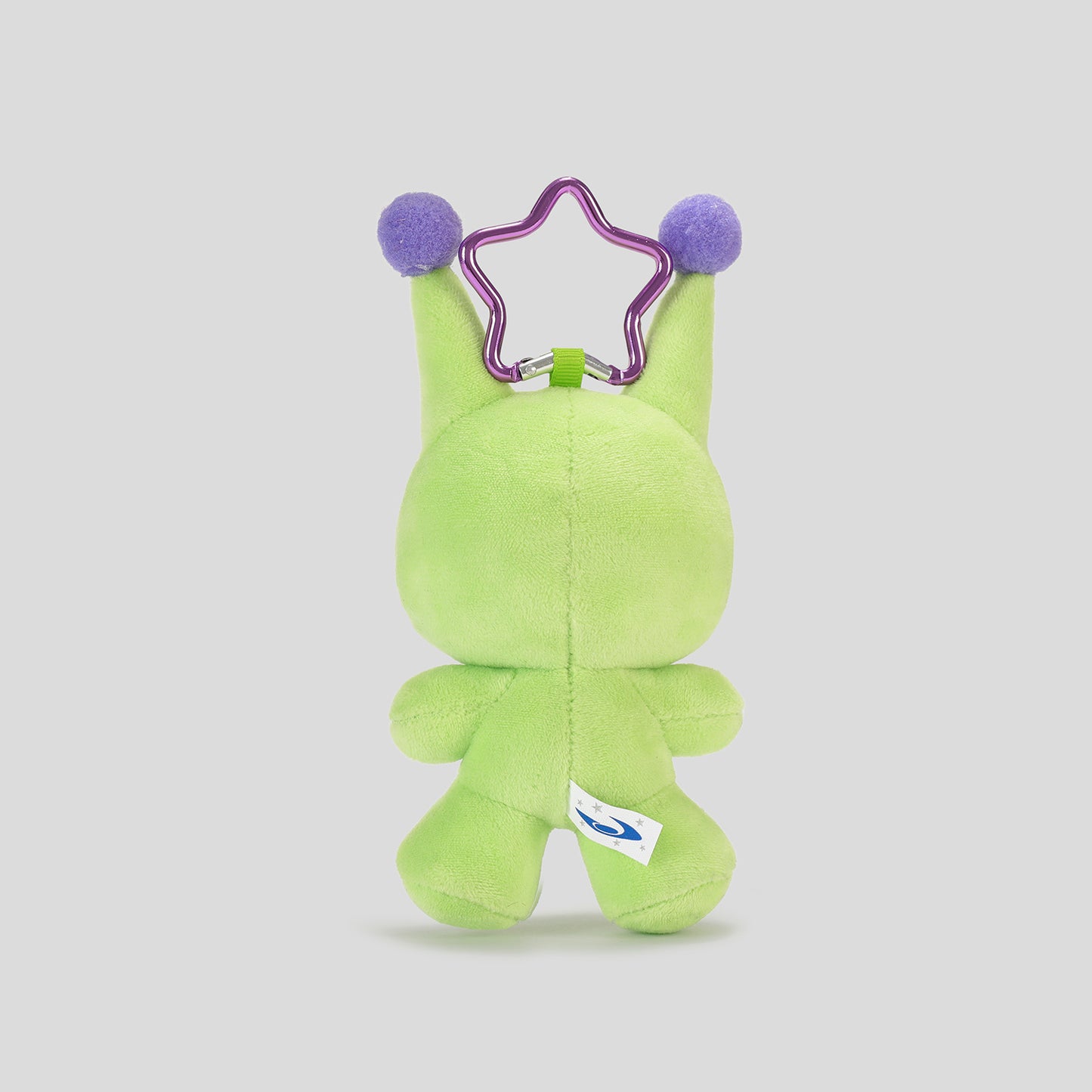 NewJNXS World Frost Purple Signal Ball Plush Bag Charm