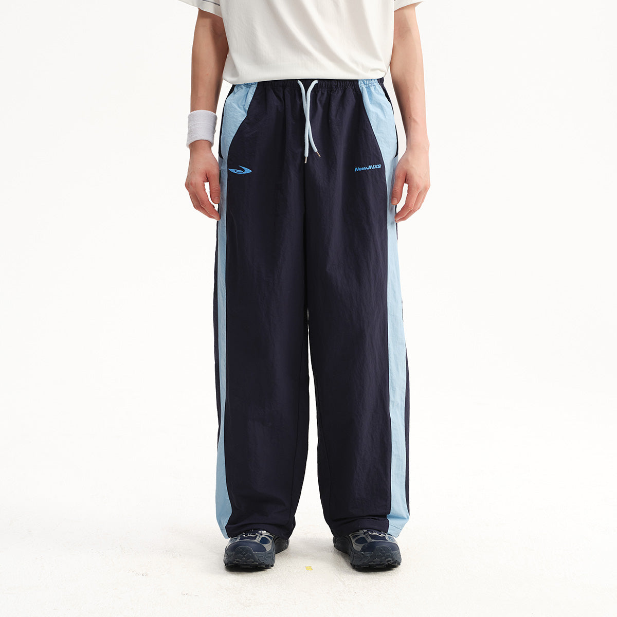NewJNXS Taslon Colorblock Relaxed Fit Pants