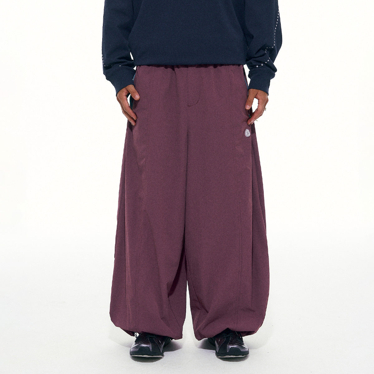 NewJNXS Water-Repellent Contrast Cargo Pants
