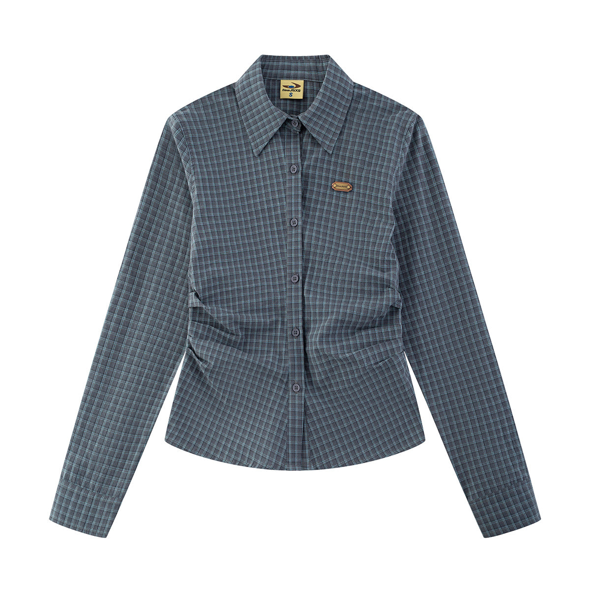 NewJNXS SS Vintage Plaid Shirt