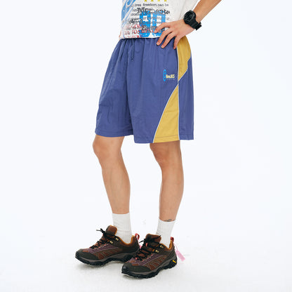NewJNXS Reflective Color-Block Shorts