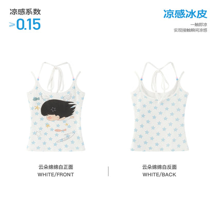 【NewJNXS × Kuku 2.0】All-Over Star Print Cami Top