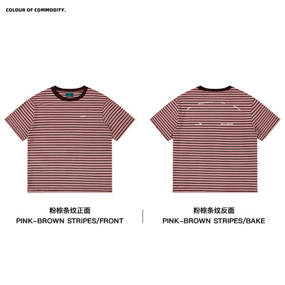 NewJNXS 280G Striped Relaxed-Fit Tee