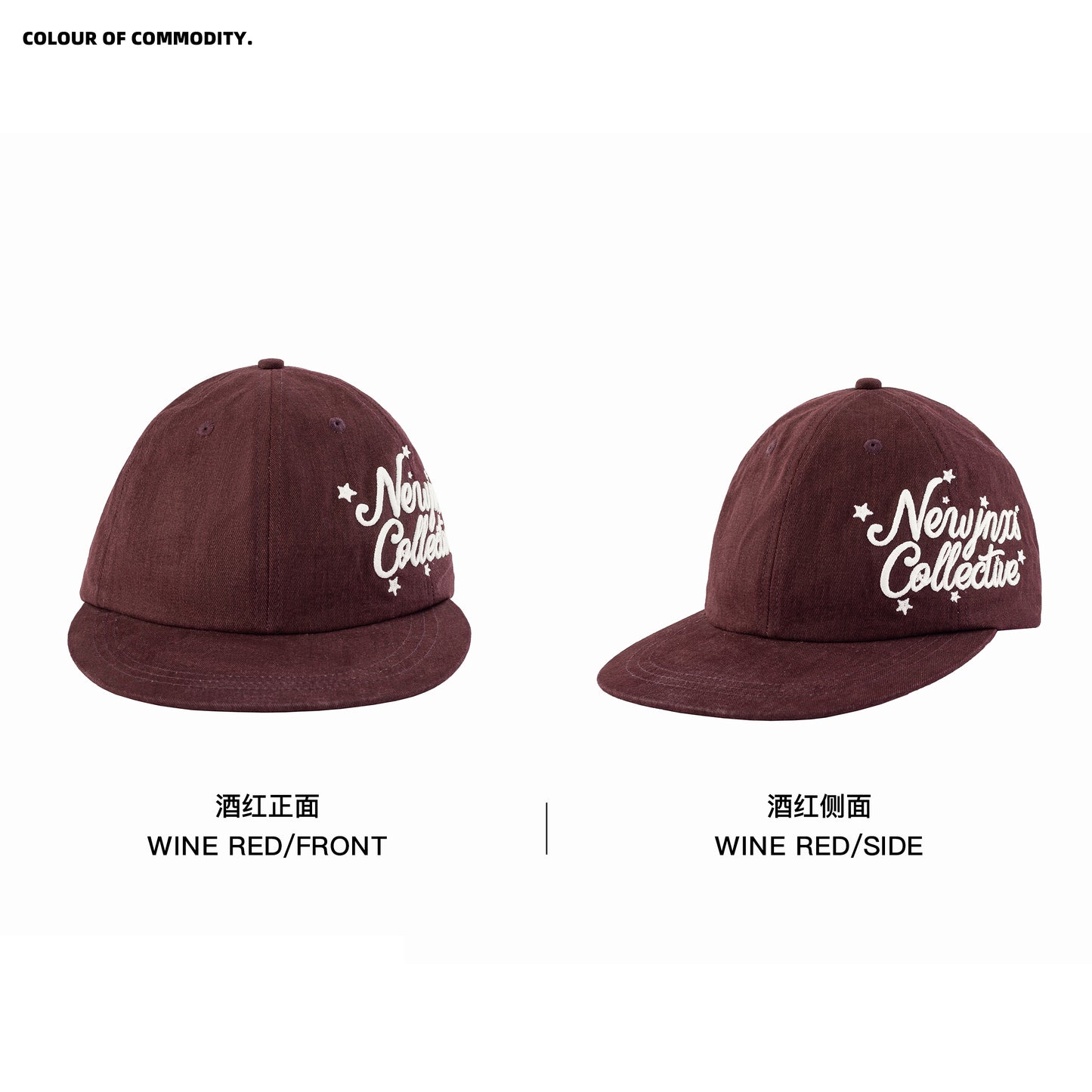 NewJNXS 3D Letter Embroidered Flat Brim Cap