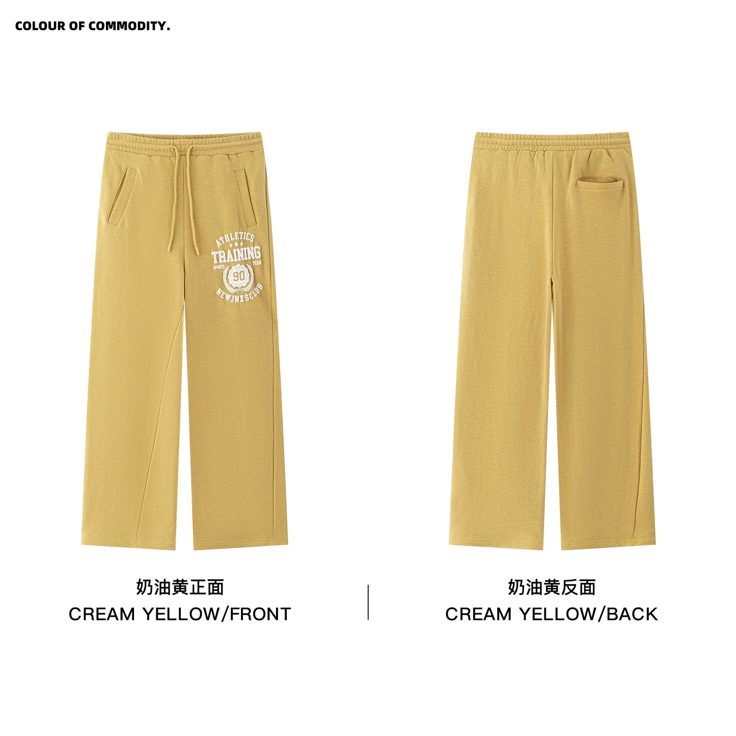 NewJNXS Puff Print Logo Sweatpants