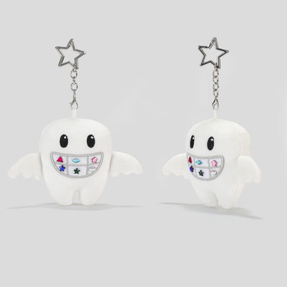 NewJNXS World Tooth Fairy Winged Tooth Plush Bag Charm