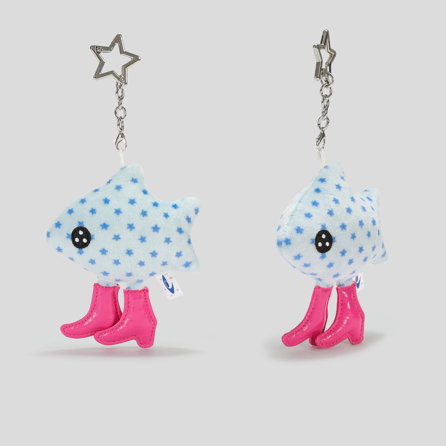 NewJNXS World High-Heel Fish Plush Bag Charm