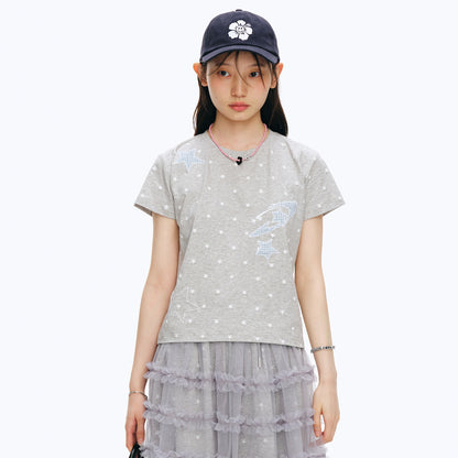 NewJNXS All-Star Cooling Fitted Tee Set&Pet Tee