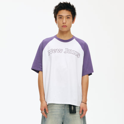 NewJNXS Cooling UV-Protective Contrast Raglan Tee