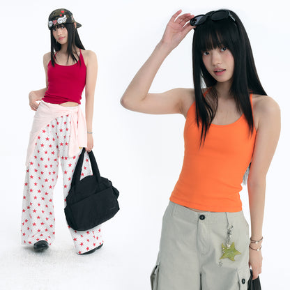 NewJNXS Removable Padded Stretch Slim Camisole Top