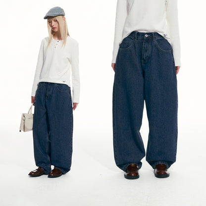 NewJNXS Snow-Wash Distressed Jeans