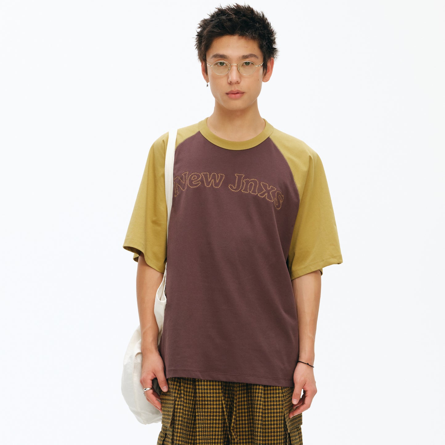 NewJNXS Cooling UV-Protective Contrast Raglan Tee