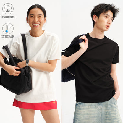 NewJNXS Ice-Cooling Cotton Loose Fit Tee