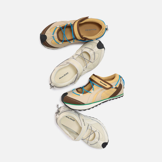 NewJNXS Upturned Toe Platform Mary Jane Sneakers
