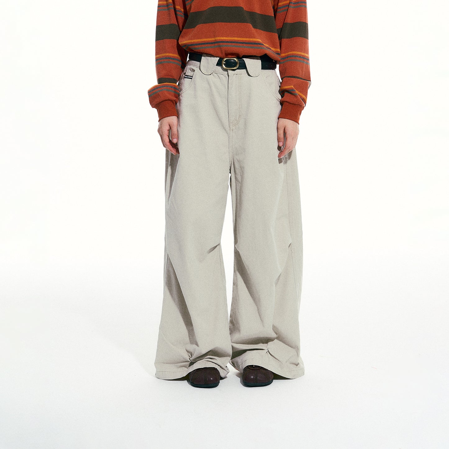 NewJNXS Vintage-Washed Twill Pants