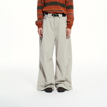 NewJNXS Vintage-Washed Twill Pants