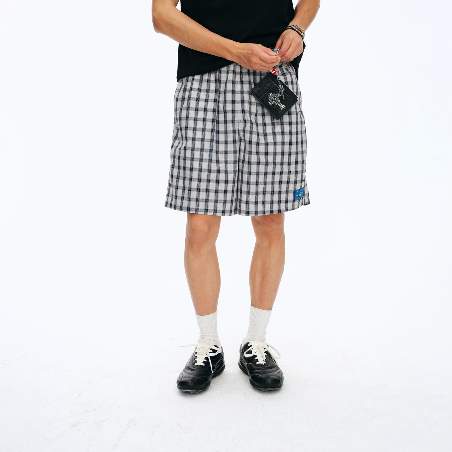 NewJNXS Plaid Wide Shorts - Unisex