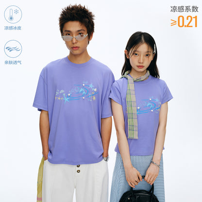 NewJNXS Seashell Ocean  Couple Tee