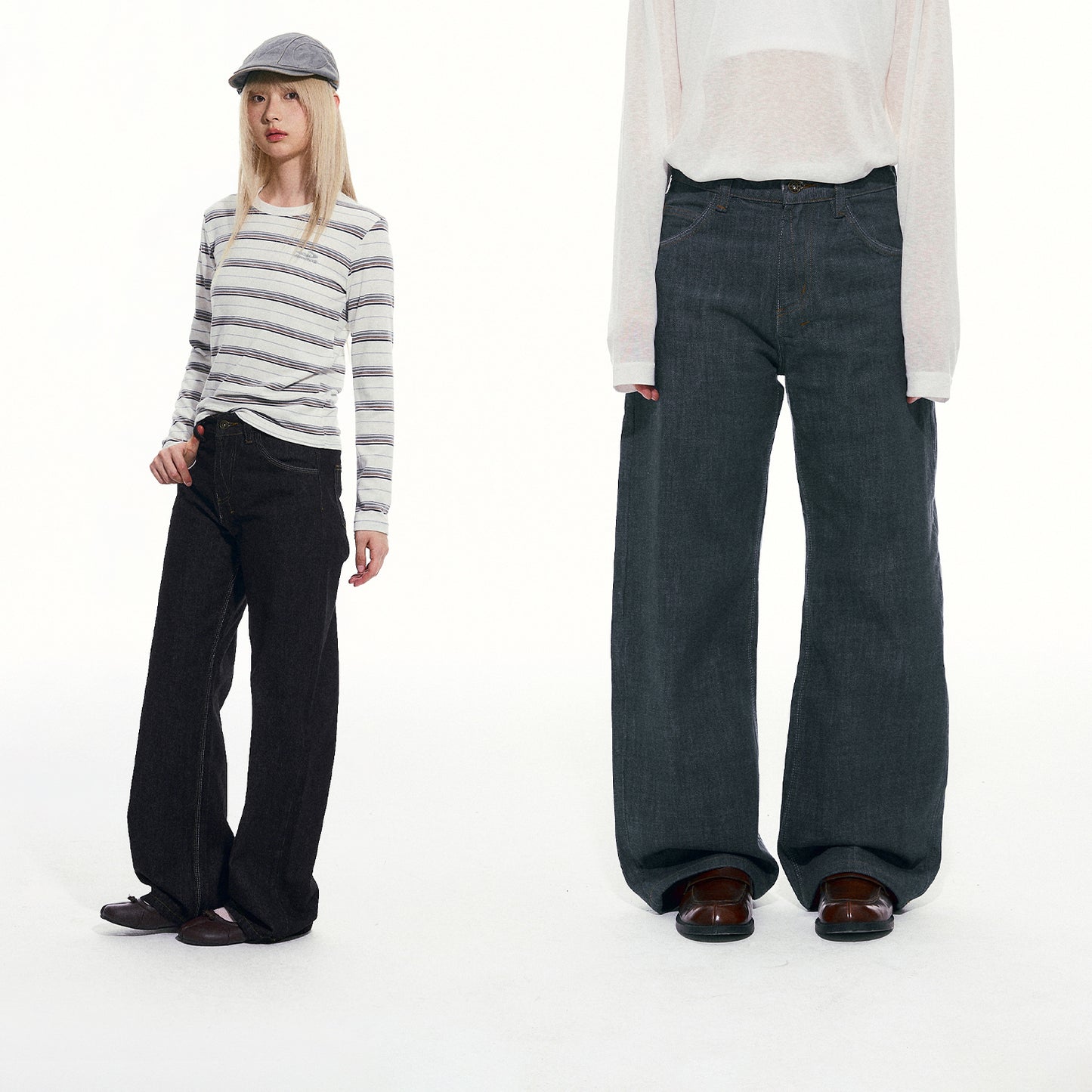 NewJNXS Heavyweight Washed Denim Jeans