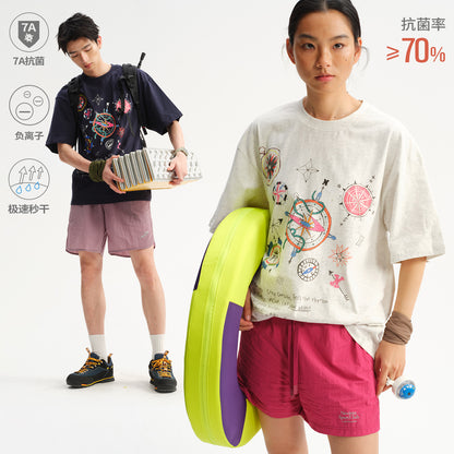 NewJNXS Compass Graphic Quick-Dry Outdoor Tee
