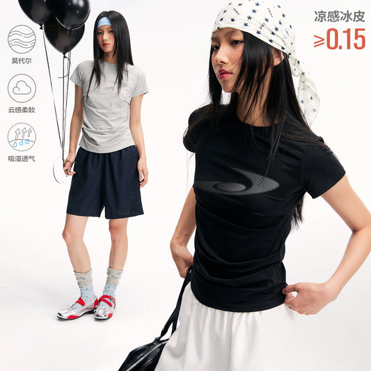 NewJNXS Cool Touch Modal Puff Print Tee