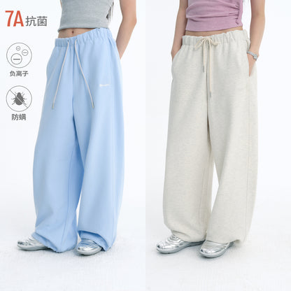 NewJNXS 7A Antibacterial Embroidered Logo Sweatpants