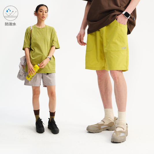 NewJNXS Water-Repellent Outdoor Adjustable Belt Shorts – Unisex