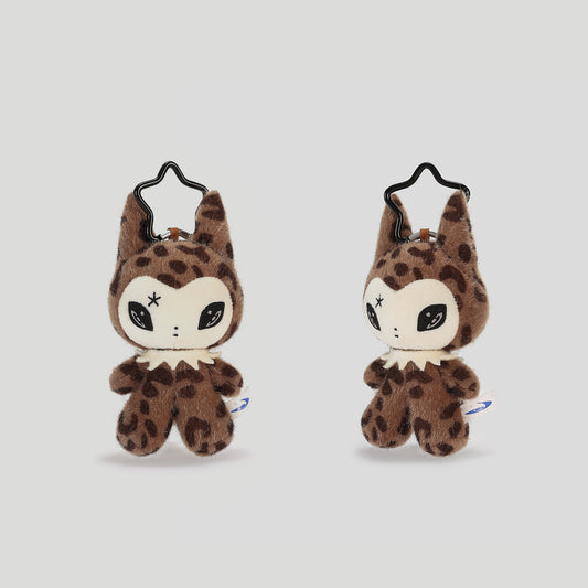 NewJNXS World Leopard Cat Plush Bag Charm