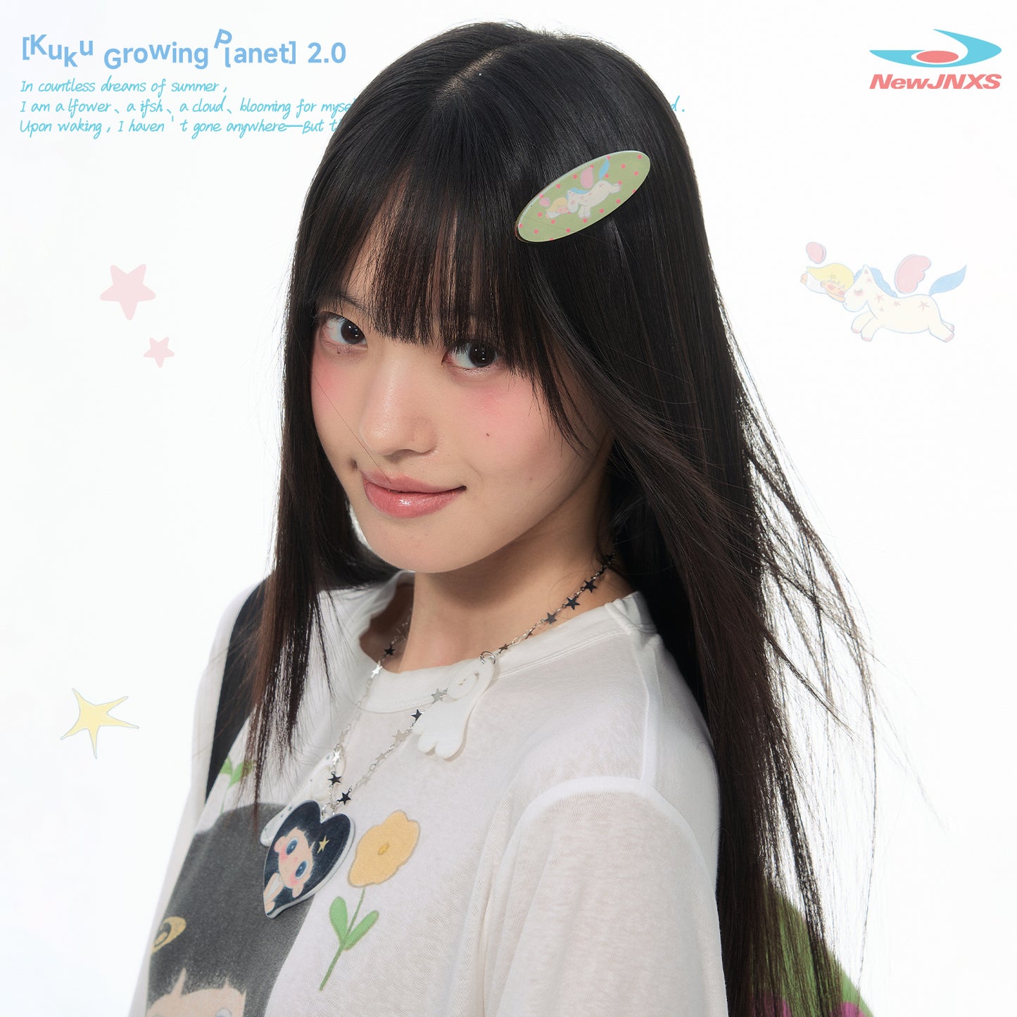 【NewJNXS × Kuku 2.0】Starry Polka Dot Hair Clip