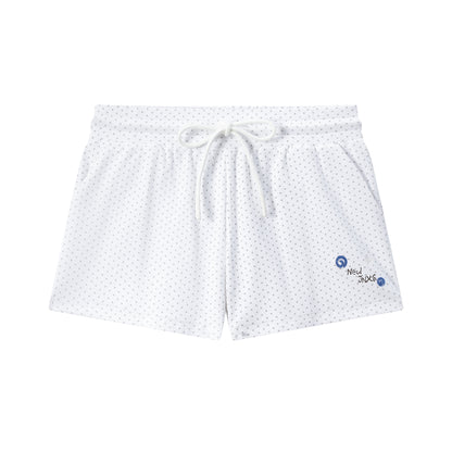 Glitter Pony Embroidered T-Shirt&Mini Shorts