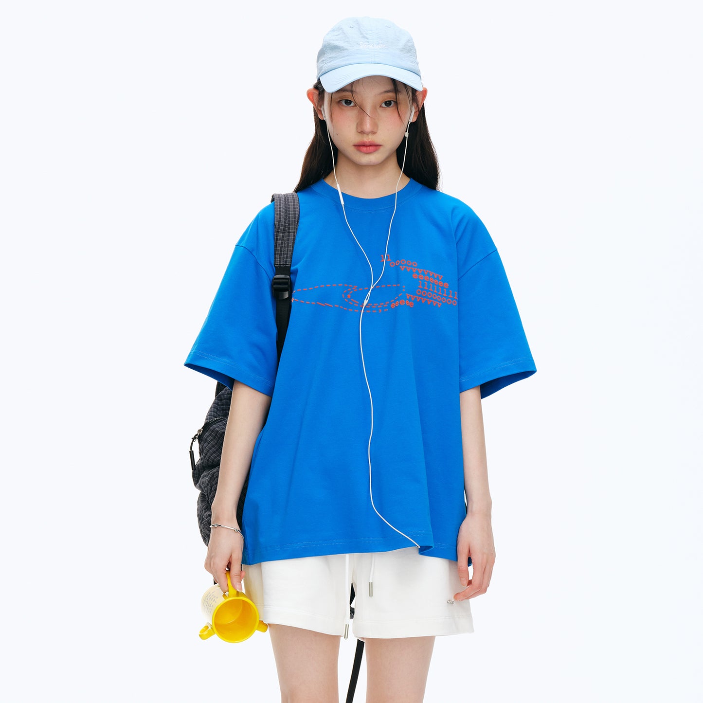 NewJNXS Quick-Dry UV Protection LOVE Graphic Tee
