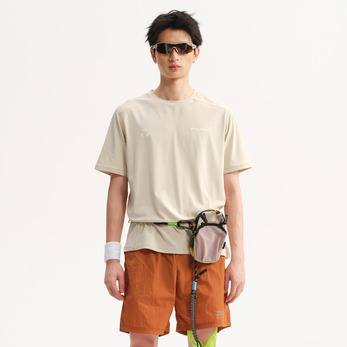 NewJNXS Cooling Sun-Protective Gradient Graphic T-Shirt