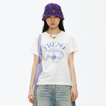 NewJNXS Summer Fruit Print Tee