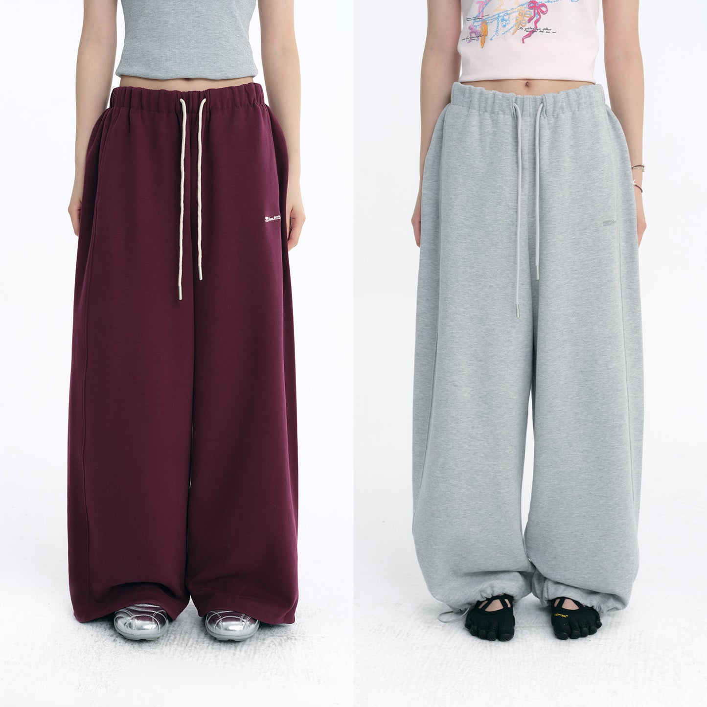 NewJNXS 7A Antibacterial Embroidered Logo Sweatpants