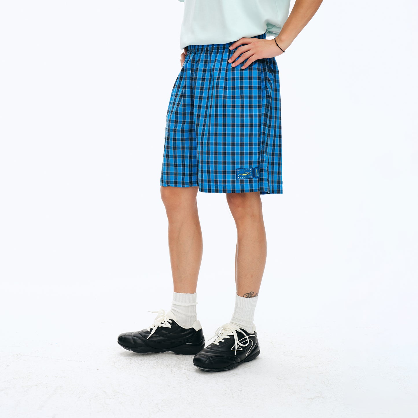 NewJNXS Plaid Wide Shorts - Unisex