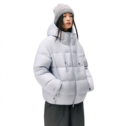 NewJNXS 「Cold Isle Blue Series」 Snowlight Hooded Down Jacket