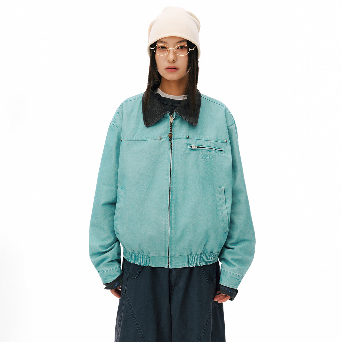 NewJNXS Cotton Canvas Workwear Jacket