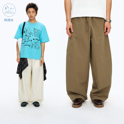 NewJNXS Water-Repellent Woven Straight-Leg Pants