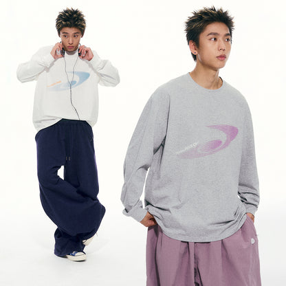 NewJNXS Polka Dot Logo Long Sleeve Tee