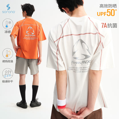 NewJNXS Sorona Quick-Dry UV Protection Reflective Stitch Tee
