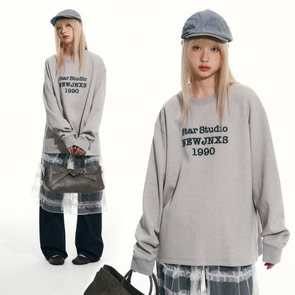 NewJNXS Heavyweight Heather Long Sleeve Tee