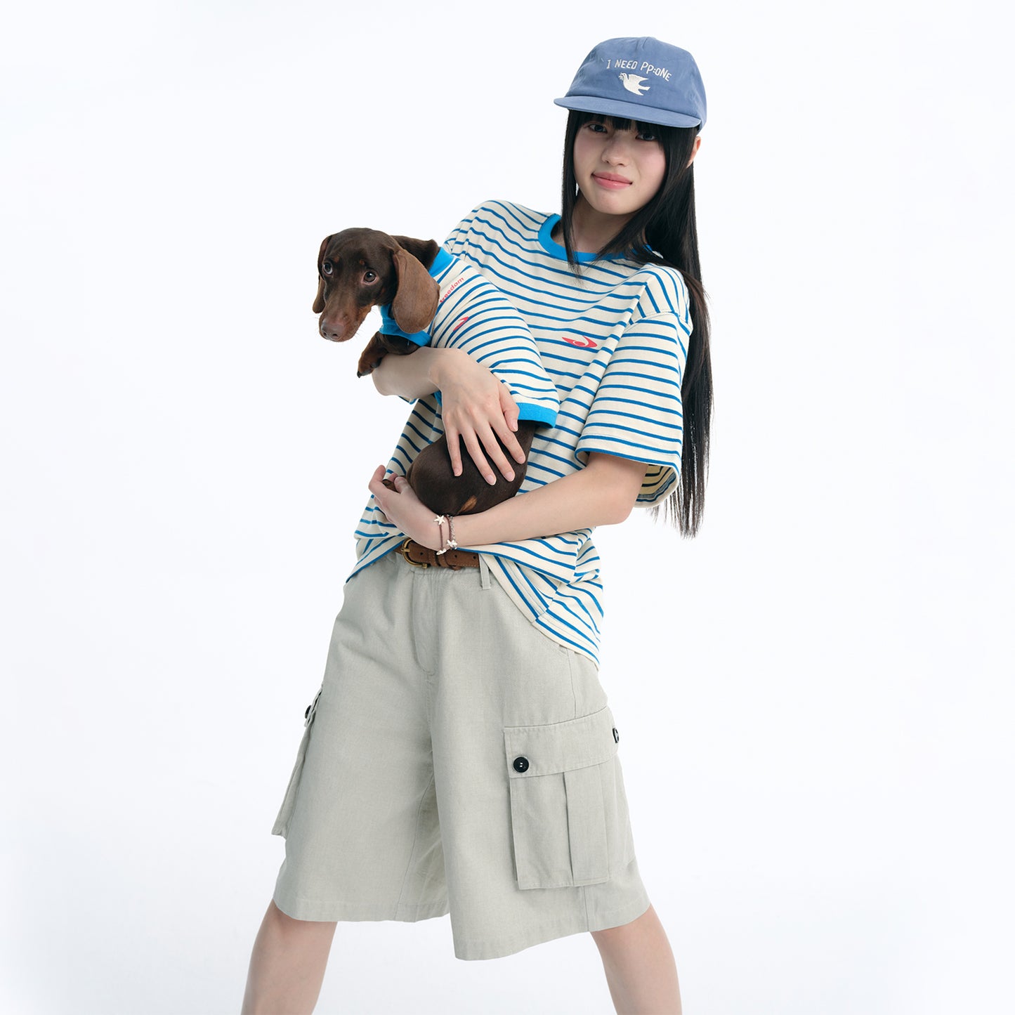 NewJNXS Matching Stripe Tee