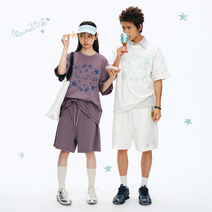 NewJNXS Starburst Logo Knit Tee Set