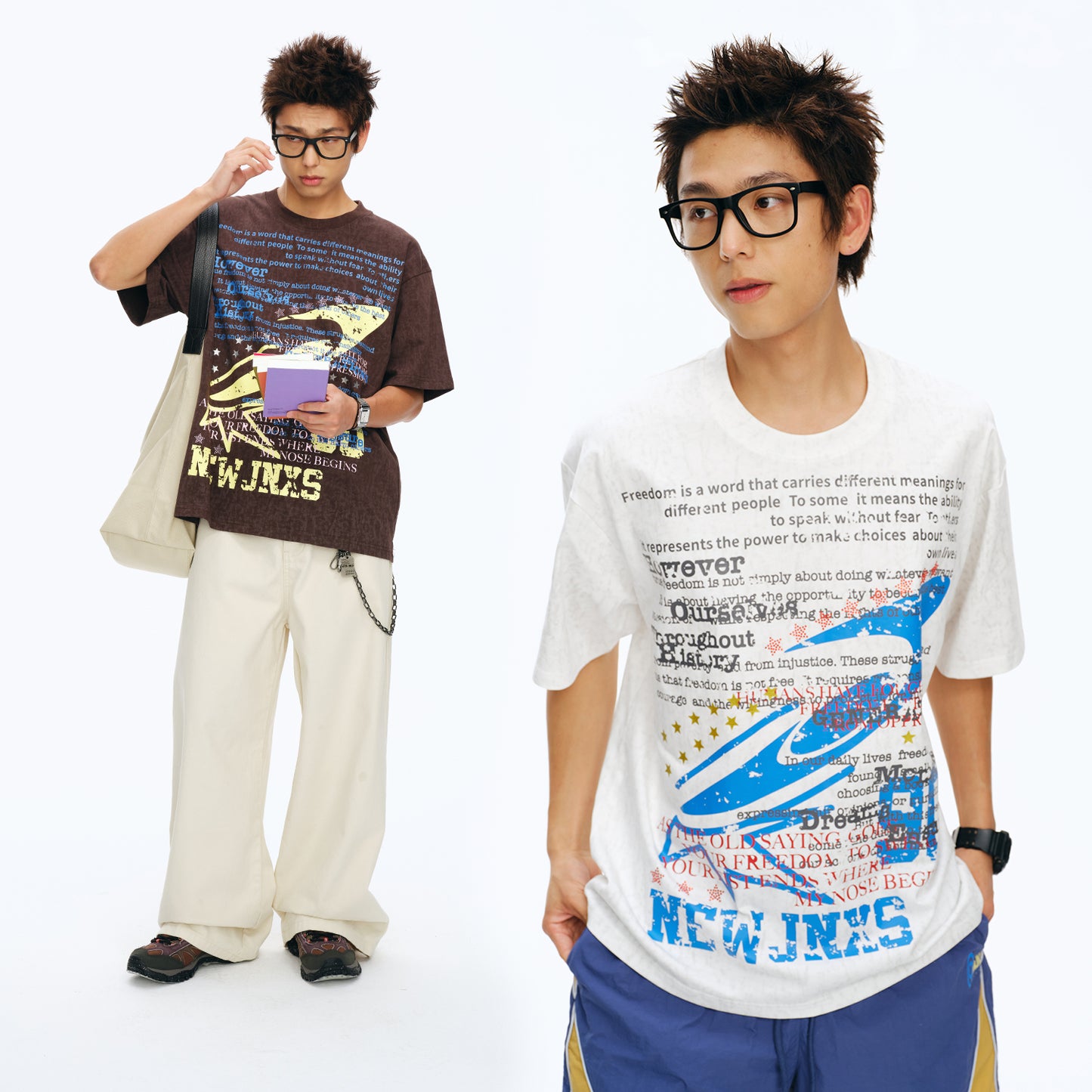 NewJNXS '1990S' Vintage Washed T-Shirt