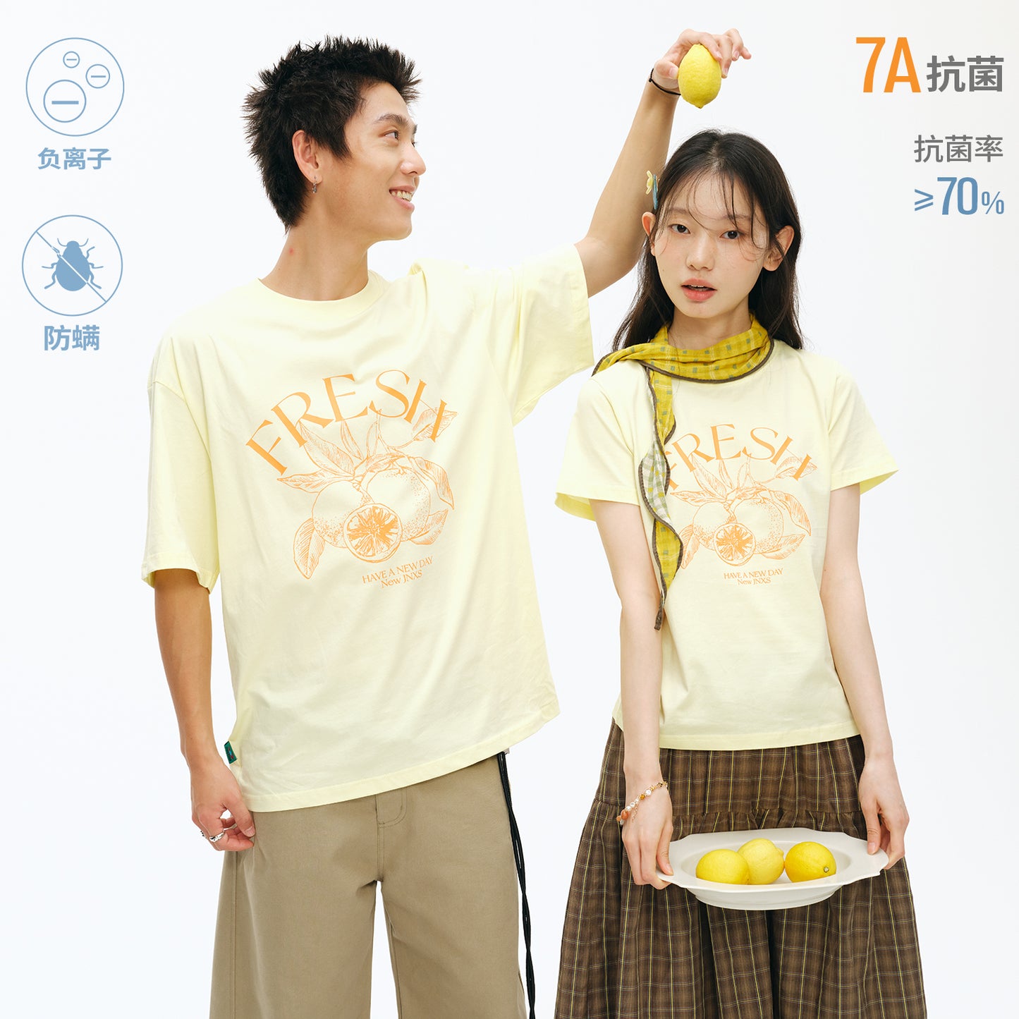 NewJNXS Summer Fruit Print Tee
