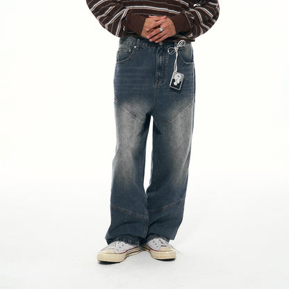 NewJNXS Relaxed Twill Wide-Leg Jeans