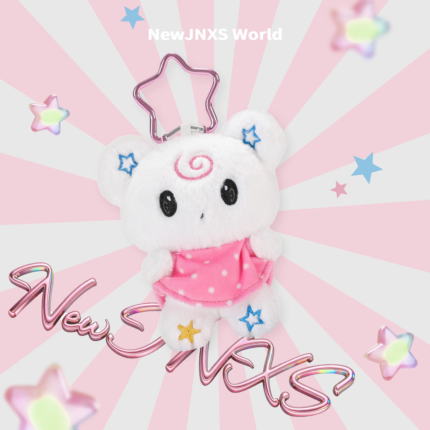 NewJNXS World NINA BEAR Plush Bag Charm