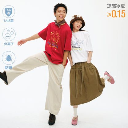 NewJNXS Retro Animal Couple T-Shirt